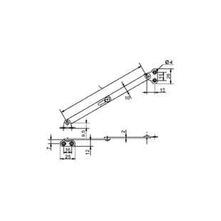 COMPAS A BOUTONNIERE