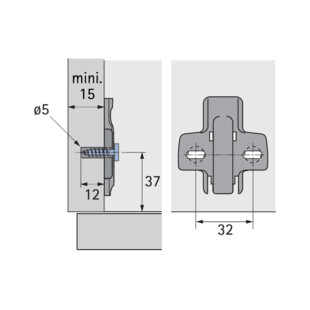 EMBASE CRUCIFORME A VISSER