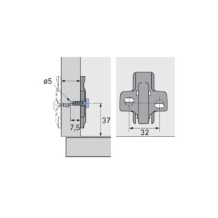EMBASE CRUCIFORME A VISSER