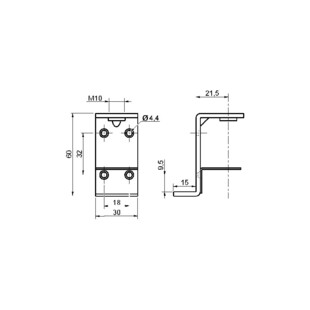 VERIN AVEC VIS MONTEE