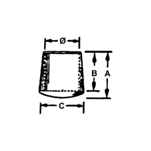 EMBOUT ROND ENVELOPPANT