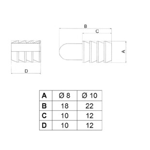 TOURILLON ET DOUILLE ACIER