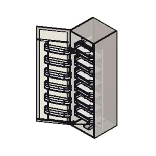 ARMOIRE COULISSANTE COMPLETE