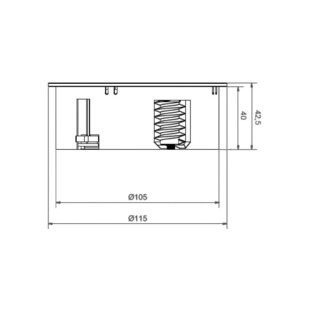 BORNE A 2 PRISES TWIST