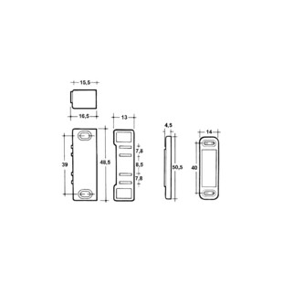 LOQUETEAU MAGNETIQUE