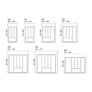 RAMASSE COUVERTS PVC BLANC