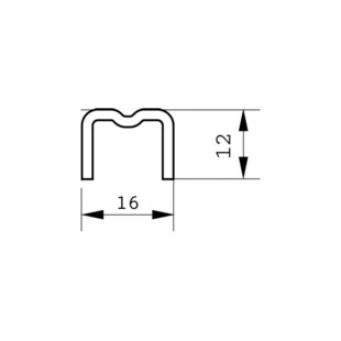 CREMAILLERE SIMPLE PERFORATION
