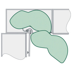 FERRURE LEMANS II PORTE DE 400 CLASSIC