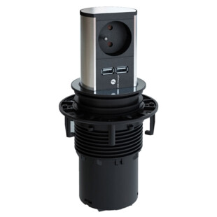 BORNE MULTIPRISE ESCAMOTABLE ELEVATOR