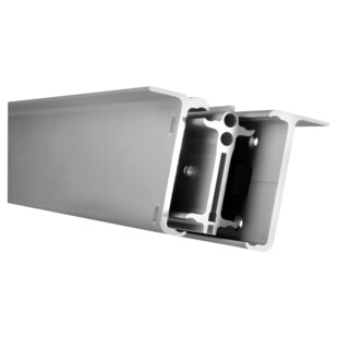 COULISSE ALUMINIUM BOUT DE TABLE