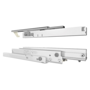 COULISSE A GALETS SORTIE TOTALE AVEC GUIDAGE OPPOSE FR771 POUR ARMOIRE