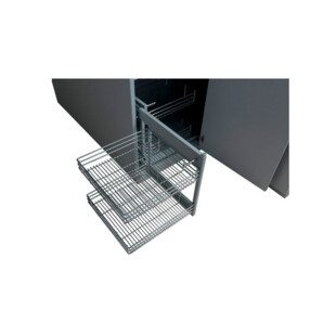 FERRURE D’ANGLE AVEC CORBEILLES