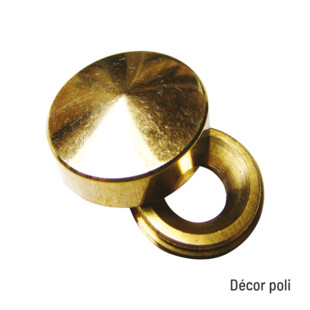 CACHE VIS CONIQUE LAITON