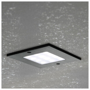 SPOT LED CARRE 12V EXTRA-PLAT