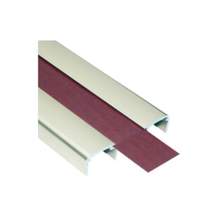 PROFIL DOUBLE U D’HABILLAGE ALUMINIUM