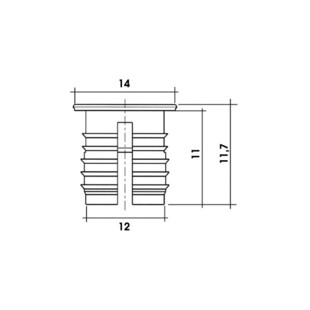 LOQUETEAU A ENCASTRER