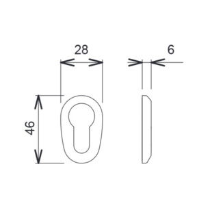 ROSACE POUR CYLINDRE