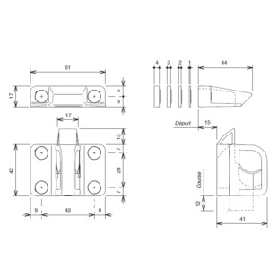 LOQUETEAU DE SOUFFLET