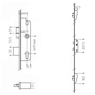 SERRURE AUTOMATIQUE AS3600