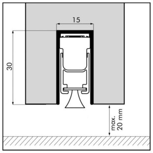 PLINTHE ELLEN MATIC BRUSH