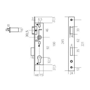 PENE DORMANT 1/2 TOUR 28PZ