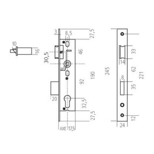 PENE DORMANT 1/2 TOUR 49 PZ