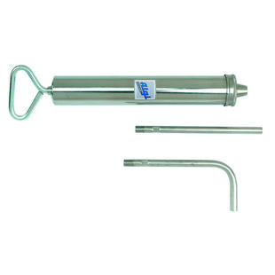 SERINGUE ACIER 'PRO' BECS DROIT ET COUDE