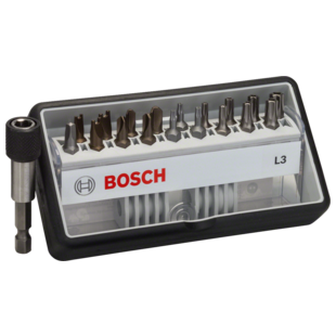 COFFRET DE 18+1 EMBOUTS DE VISSAGE ROBUST LINE L SECURITY TORX