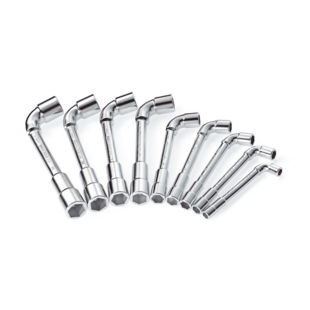 CLE A PIPE DEBOUCHEE 6 PANS (JEU DE 9)