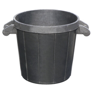 POUBELLE CAOUTCHOUC ARME 75L