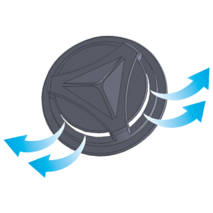 DEMI-MASQUES JETABLES MOULES FFP3 AVEC VALVE M1300V