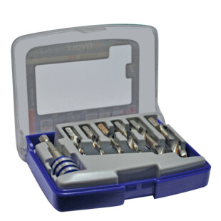 FORET QUEUE HEXAGONALE HSS TARAUDEURS/FRAISEURS (COFFRET 7 PIECES)