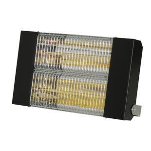 CHAUFFAGE INFRAROUGE 230 V 3000 W EPOXY NOIR