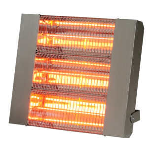 CHAUFFAGE INFRAROUGE 230 V 4500 W INOX