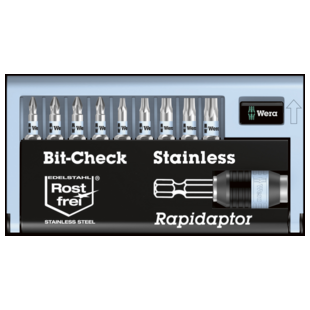 COFFRET D'EMBOUTS BIT-CHECK 10 INOX 1 SB