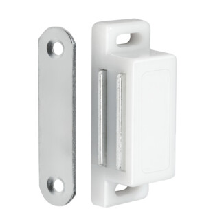 AIMANT MAGNETIQUE BLANC + FER