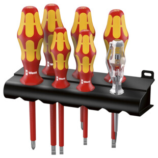 TOURNEVIS ELECTRICIEN KRAFTFORM PLUS VDE 160I/7 (JEU DE 7)