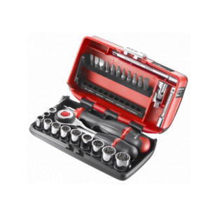 COFFRET SERRAGE-VISSAGE NANO 1/4" 38 PIECES