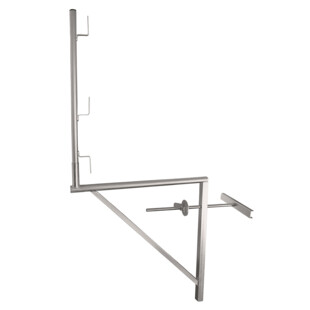 CONSOLE DE MAÇONNERIE 1,00M ZINGUE A PLANCHES