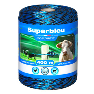 BOBINE FIL SUPERBLEU 400M