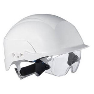 CASQUE SPECTRUM SURLUNETTE BLANC VENTILE
