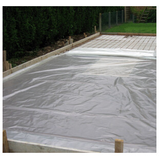 FILM BATIMENT TRANSPARENT 150 MICRON  ROULEAU 75M²