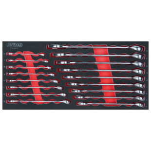 MODULE CLE MIXTE 6 A 22MM (17 PIECES)