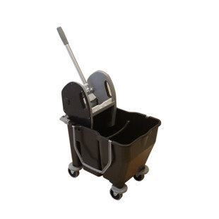 SEAU BI-BAC 12+18 L NOIR