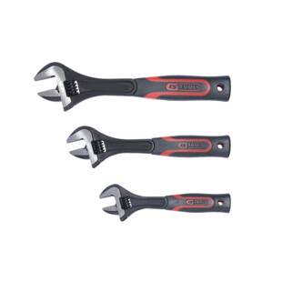 CLE A MOLETTE A MANCHE BI-MATIERE 8'' - 10'' - 12'' (JEU DE 3)