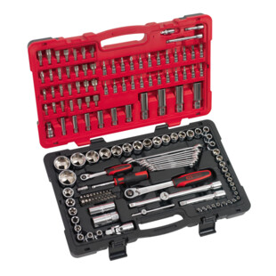 COFFRET DE DOUILLES -1/4- 1/2 -ULTIMATE® (151 PIECES)