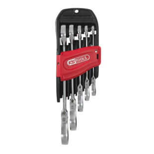 CLE MIXTE A CLIQUET A TETE INCLINABLE A VERROUILLAGE GEARPLUS® (JEU DE 5)