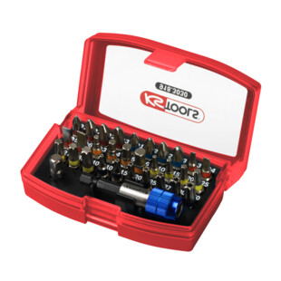 EMBOUTS DE VISSAGE A CODE COULEUR TORSIONPOWER® 1/4'' (JEU DE 32)