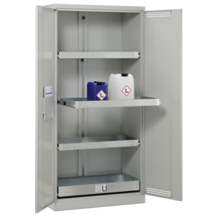 ARMOIRE POUR BIDONS D'HUILES