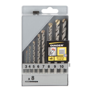 FORET A QUEUE CYLINDRIQUE FLASH (COFFRET DE 8)